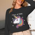Class Of 2031 Graduation Year UnicornShirt Unisex Long Sleeve T-Shirt