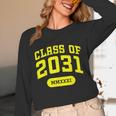 Class Of 2031 Shirts For Kindergarten Photo To Graduation Unisex Long Sleeve T-Shirt