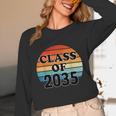 Class Of 2035 Senior Graduate Retro Graduation Unisex Long Sleeve T-Shirt