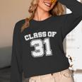 Class Of 31 2031 School Tee Shirt Graduation Class Party Unisex Long Sleeve T-Shirt