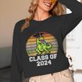 Class Of Dinosaur Apparel 2024 Graduation Graduate Dino Boy Unisex Long Sleeve T-Shirt