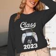 Class Of Gamer 2023 Shirt Graduation Game Boy Graduate Unisex Long Sleeve T-Shirt