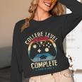 College Level Complete Class Of 2026 Gamer Graduation Grad Unisex Long Sleeve T-Shirt