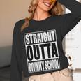 Cool Straight Outta Divinity School Graduation Shirt Unisex Long Sleeve T-Shirt