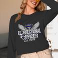Corrections Officer 2018 Graduation Silver Line T-Shirt Unisex Long Sleeve T-Shirt