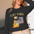 Cozy Vibes Atmospheric Introvert Unisex Long Sleeve T-Shirt