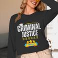 Criminal Justice Degree Graduation Senior Celebration Grad Unisex Long Sleeve T-Shirt