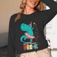 Cute Magical Ballerina Dino Unicorn Pre-K Graduation Unisex Long Sleeve T-Shirt
