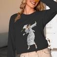 Dabbing Graduation Class Of 2025 Woman Graduation Unisex Long Sleeve T-Shirt