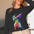 Dabbing Graduation Women Unisex Long Sleeve T-Shirt