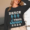 Dance Team Senior 2026 Senior Night Graduation Grad Unisex Long Sleeve T-Shirt
