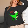 Dinosaur Rawr Diploma Grad Graduate Graduation Unisex Long Sleeve T-Shirt