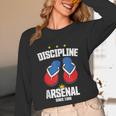 Discipline Arsenal Pinoy Nostalgia Filipino Tsinelas Unisex Long Sleeve T-Shirt Discipline Arsenal Pinoy Nostalgia Filipino Tsinelas Unisex Long Sleeve T-Shirt