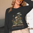 Easily Distracted By Cats And Books Unisex Long Sleeve T-Shirt