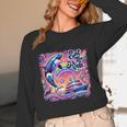 EAT THE RICH 90S NOSTALGIA WHALE ORCA YAHCT RETRO Unisex Long Sleeve T-Shirt