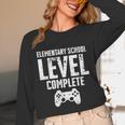 Elementary School Level Complete Gamer Graduate Graduation Unisex Long Sleeve T-Shirt