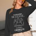 Elementary School Level Complete Shirt Graduation Gaming Unisex Long Sleeve T-Shirt