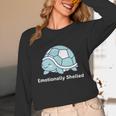 Emotionally Shelled Turtle Introvert Turtle Tee Unisex Long Sleeve T-Shirt Emotionally Shelled Turtle Introvert Turtle Tee Unisex Long Sleeve T-Shirt