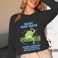 Enjoy Adulthood Comes With Bills Nostalgia Regret Unisex Long Sleeve T-Shirt
