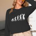 Evolution Of Dab Dabbing Dabbin' Graduation School T-Shirt Unisex Long Sleeve T-Shirt