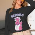 Ew People Introvert Ferrets Saying Mask Ferret Unisex Long Sleeve T-Shirt Ew People Introvert Ferrets Saying Mask Ferret Unisex Long Sleeve T-Shirt