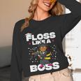 Floss Like A Boss Shirt Class Of 2019 Graduation Kids Unisex Long Sleeve T-Shirt