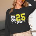 Football Senior Night Football Senior 2025 Graduation 55 Unisex Long Sleeve T-Shirt