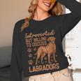 Fox Red Labrador Retriever Introvert Foxred Lab Unisex Long Sleeve T-Shirt Fox Red Labrador Retriever Introvert Foxred Lab Unisex Long Sleeve T-Shirt