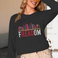 Freadom Shelf Read Reading Book Librarian Men Women Kids Unisex Long Sleeve T-Shirt