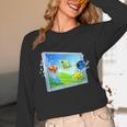 Frutiger Aero Fish Unisex Long Sleeve T-Shirt