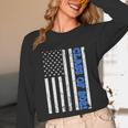 Funny Class Of 2021 American Flag Senior Graduation Unisex Long Sleeve T-Shirt
