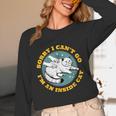 Funny Introvert Cat I Can't Go I'm An Inside Cat Homebody Unisex Long Sleeve T-Shirt Funny Introvert Cat I Can't Go I'm An Inside Cat Homebody Unisex Long Sleeve T-Shirt