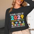 Future Class Of 2029 I Survived Passed 5th Grade Graduation Unisex Long Sleeve T-Shirt