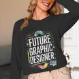 Future Graphic Er Graduation School Toddler Women Men Unisex Long Sleeve T-Shirt