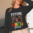 Future HBCU Grad Girl HBCU Toddler Kids Graduation Unisex Long Sleeve T-Shirt