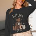 Future HBCU Grad Graduate Afro Boy College Graduation Unisex Long Sleeve T-Shirt