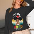 Future HBCU Grad Graduate Afro Girl College Graduation Unisex Long Sleeve T-Shirt