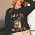 Future HBCU Grad History Month Graduation Boys Kids Unisex Long Sleeve T-Shirt