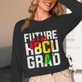 Future HBCU Graduate Afro Girls College Graduation Unisex Long Sleeve T-Shirt