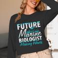 FUTURE MARINE BIOLOGIST MAKING WAVES Graduation T-Shirt Unisex Long Sleeve T-Shirt