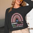 Goodbye 5TH Grade Graduation 2024 Hello 6TH Grade Rainbow Unisex Long Sleeve T-Shirt