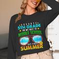 Goodbye 5th Grade Graduation To 6th Grade Hello Summer Kids Unisex Long Sleeve T-Shirt