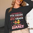 Goodbye 7th Grade Graduation To 8th Grade Hello Summer Unisex Long Sleeve T-Shirt
