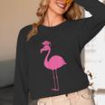 Graduate Cute Pink Flamingo Graduation Unisex Long Sleeve T-Shirt