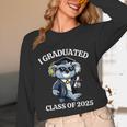 I Graduated Graduate Class Of 2025 Koala Graduation Unisex Long Sleeve T-Shirt