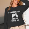 I Graduated Time To Level Up Graduation T-Shirt Unisex Long Sleeve T-Shirt