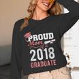 Graduation 2018 Tshirt Proud Mom Of A 2018 Graduate T-Shirt Unisex Long Sleeve T-Shirt