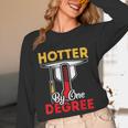 Graduation 2024 Hotter By One Degree Shirt Class Of 24 Unisex Long Sleeve T-Shirt