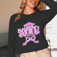 Graduation 2026 Senior 2026 Class Of 2026 Coquette Pink Girl Unisex Long Sleeve T-Shirt