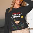 Graduation Class Of 2018 Game Over 8-Bit Gamer Unisex Long Sleeve T-Shirt